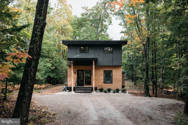 view of rear view of house