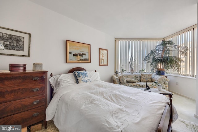 202 W Rittenhouse Sq Unit 1105, Philadelphia, PA 19103 - bedroom with multiple windows, carpet floors, and baseboards