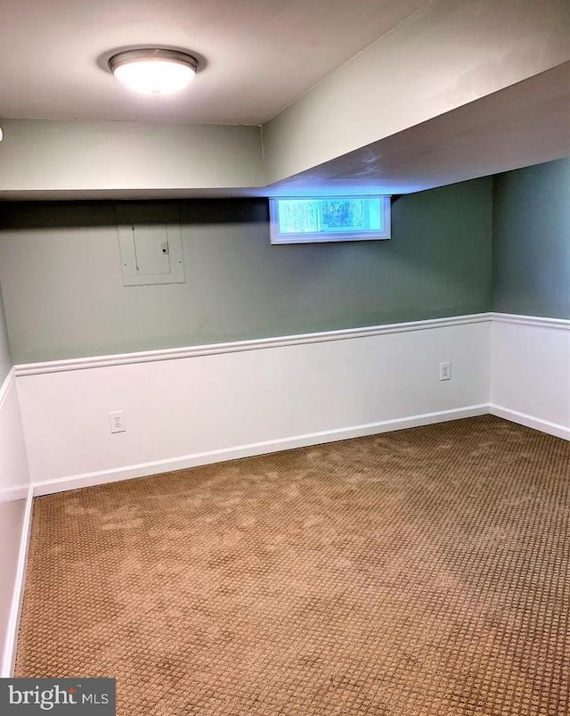 8067 Croom Rd, Upper Marlboro, MD 20772 - below grade area with carpet floors
