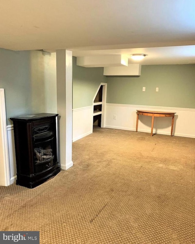 8067 Croom Rd, Upper Marlboro, MD 20772 - finished basement featuring carpet floors