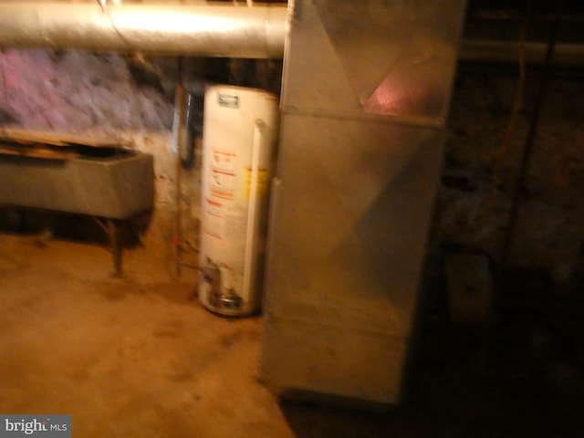 utilities featuring water heater