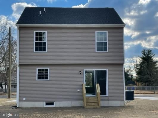 view of rear view of house