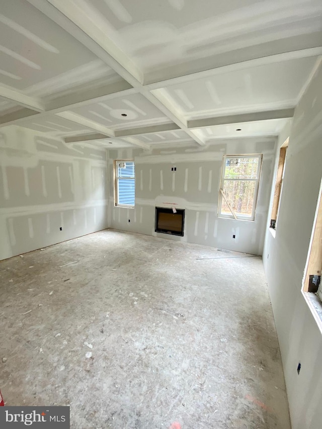 view of unfurnished living room