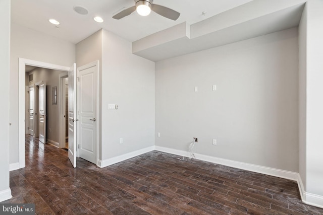 1922 S Lambert St, Philadelphia, PA 19145 - stairway featuring wood finished floors, baseboards, and recessed lighting