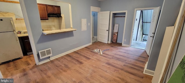 interior space with wood-type flooring