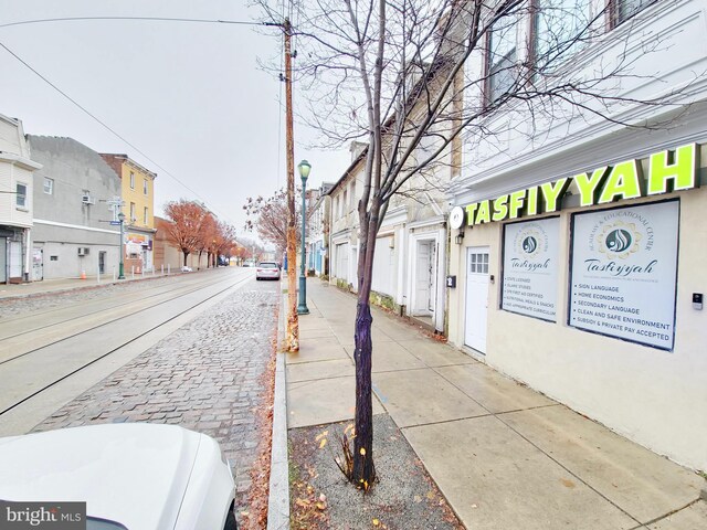 view of street