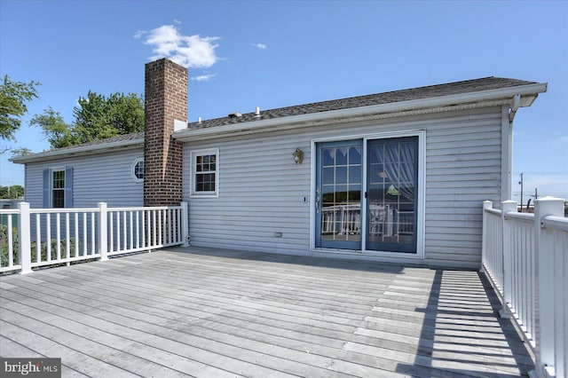 view of deck