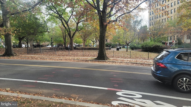 view of road