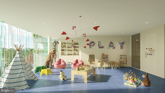 390 Ocean Ave Unit 1403, Long Branch, NJ 07740 - playroom with recessed lighting