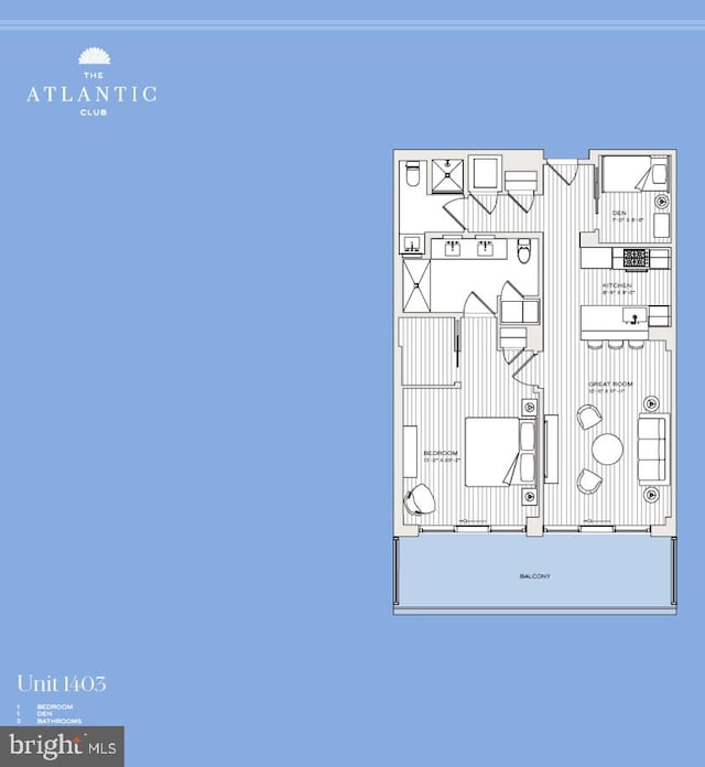 390 Ocean Ave Unit 1403, Long Branch, NJ 07740 - view of floor plan / room layout
