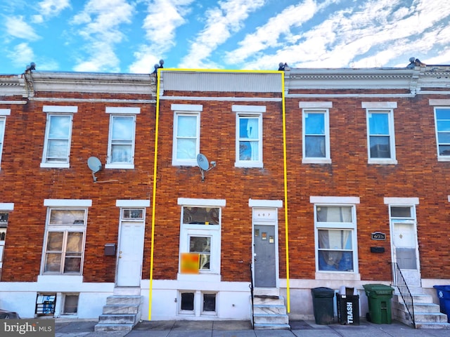 view of townhome / multi-family property