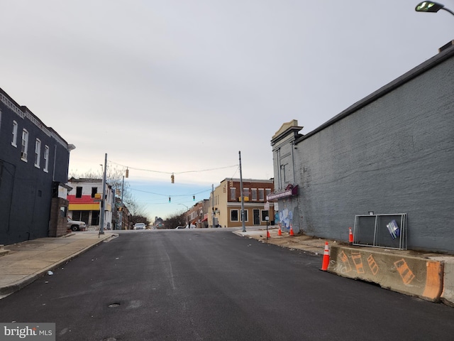 view of street