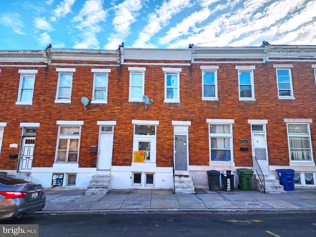 view of townhome / multi-family property