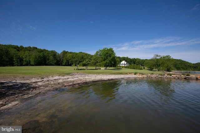 property view of water