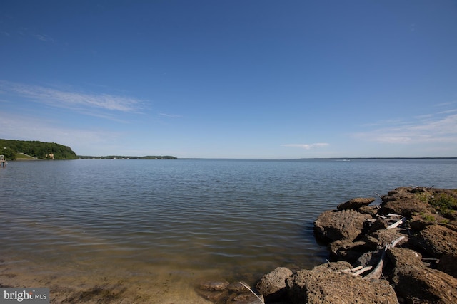 property view of water