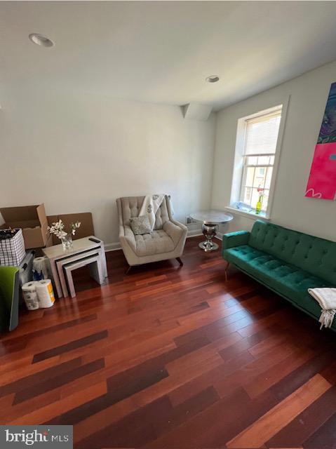2022 Fitzwater St, Philadelphia, PA 19146 - living area with wood finished floors and recessed lighting
