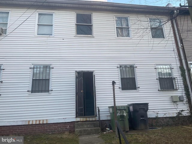 view of rear view of house