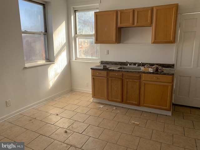 kitchen featuring sink