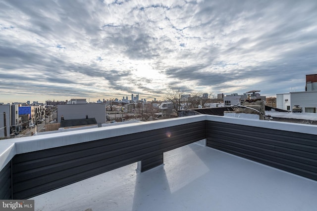 view of patio / terrace featuring a balcony