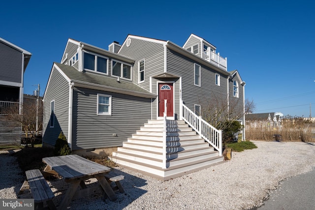 view of front of house