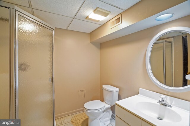 workout room featuring light colored carpet and lofted ceiling