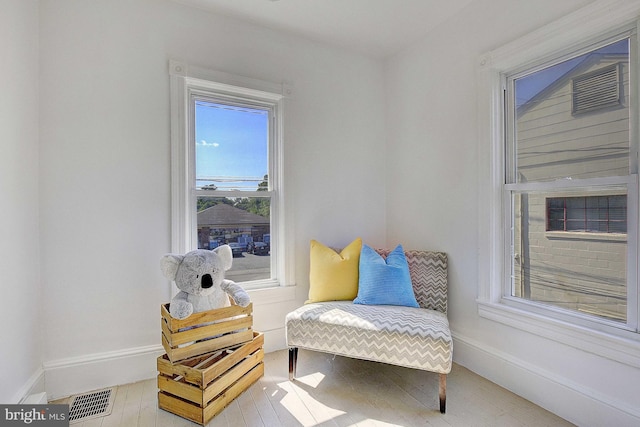 view of sitting room