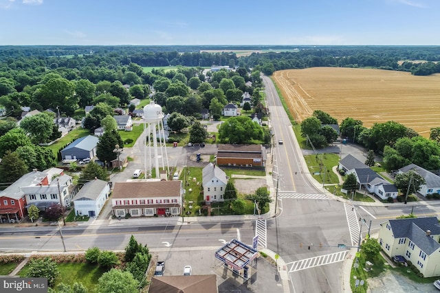 aerial view