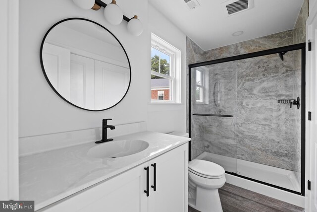 unfurnished room featuring hardwood / wood-style floors