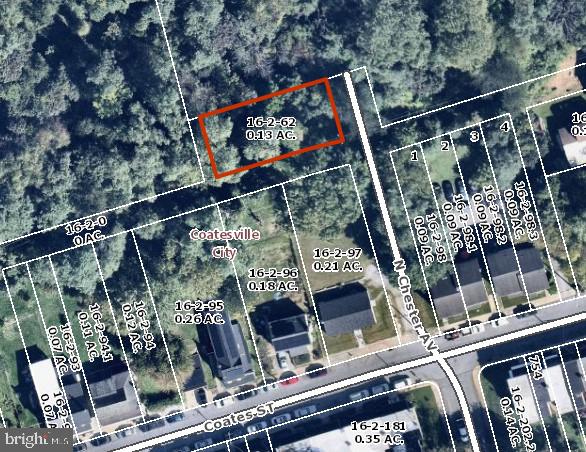 298 N Chester Ave N, Coatesville PA, 19320 land for sale