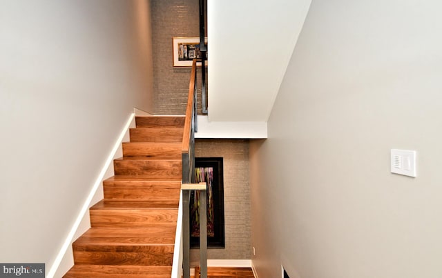 view of stairs