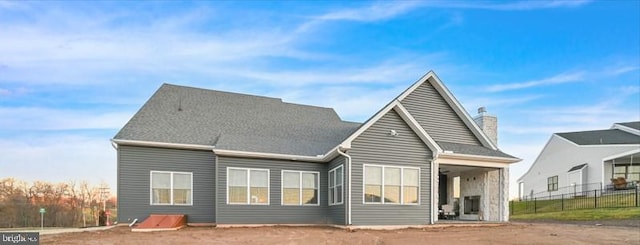 view of rear view of house