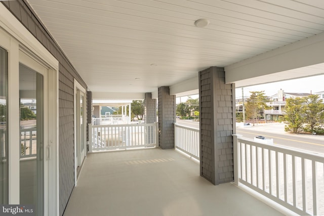 view of patio / terrace featuring a porch