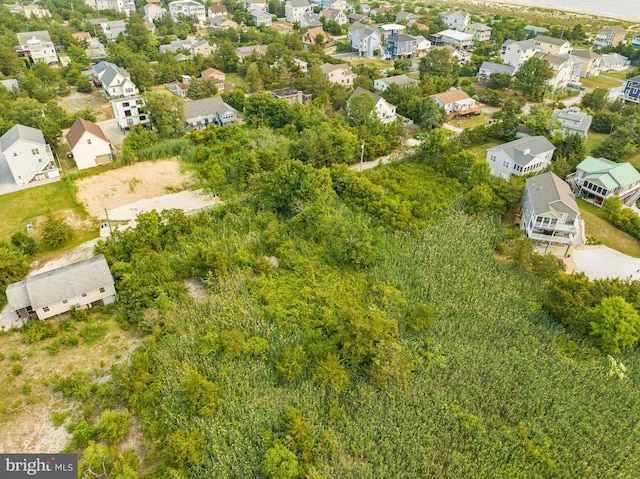 view of aerial view