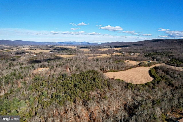 view of mountain view