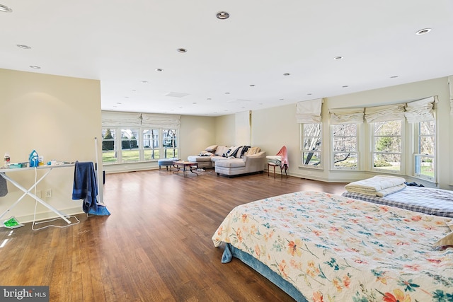 10111 Iron Gate Rd, Potomac, MD 20854 - bedroom with dark wood-type flooring