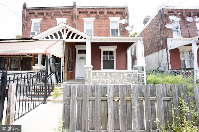 view of front of house with a porch