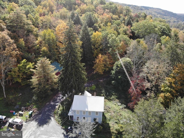 view of birds eye view of property