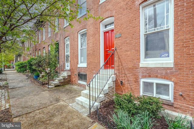 view of property entrance