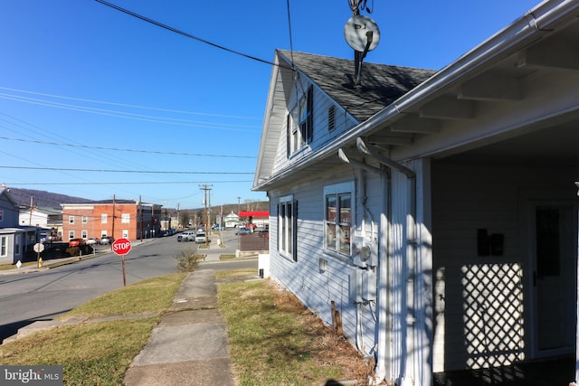 view of side of property