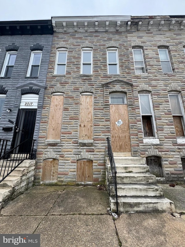 view of townhome / multi-family property