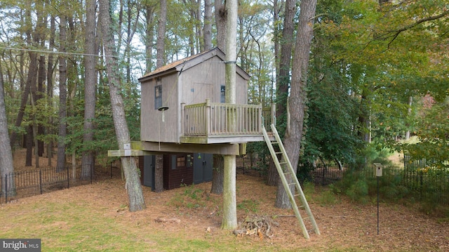 view of rear view of house