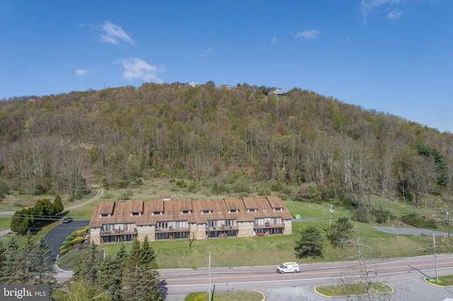 view of birds eye view of property