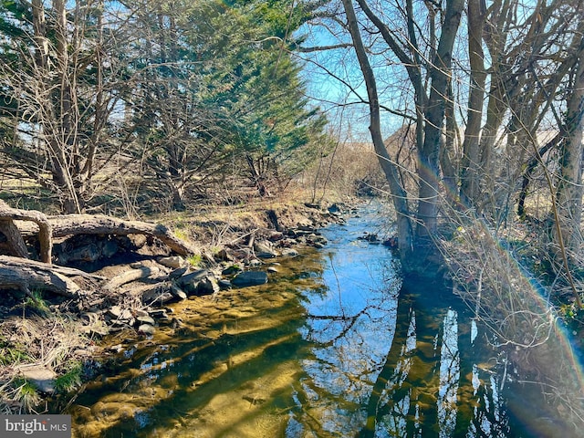 view of water view