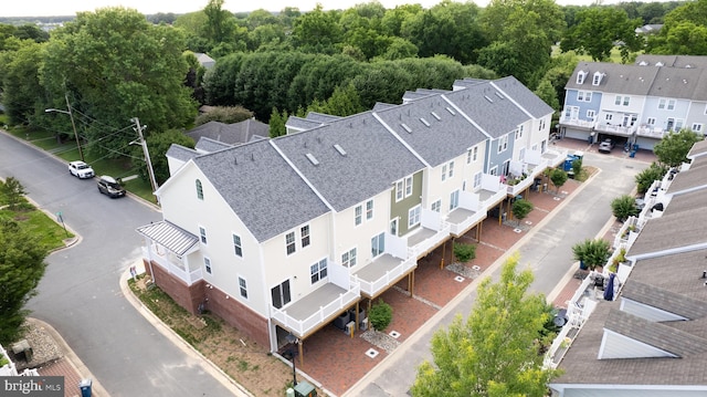 drone / aerial view