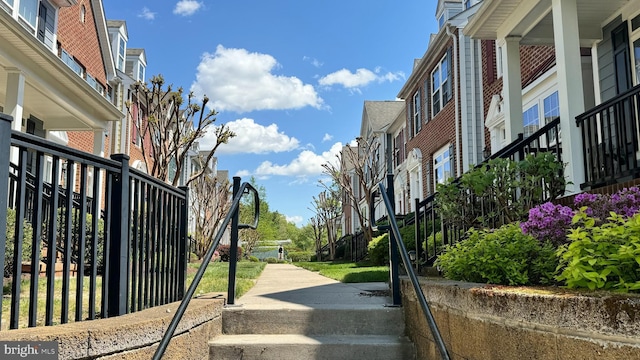 view of street