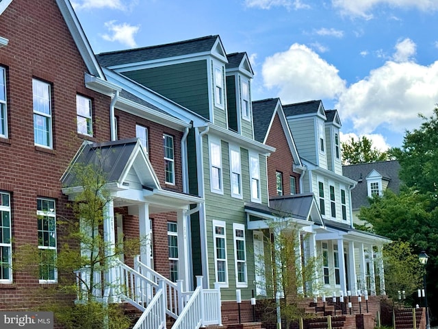 view of rear view of property