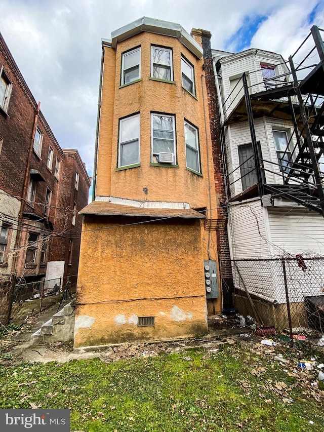 view of rear view of property