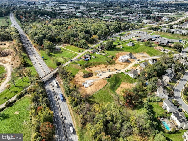 drone / aerial view