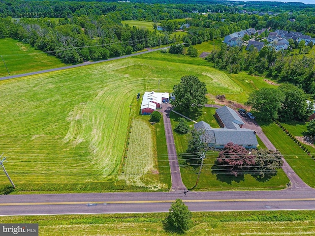 view of aerial view