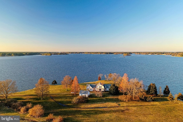 property view of water